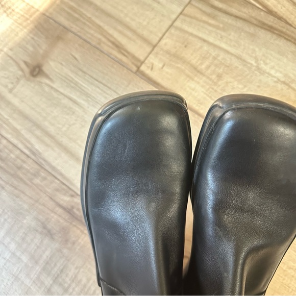 PRADA FW 1999 Rare Unisex Leather Biker Boots - Picture 7 of 8